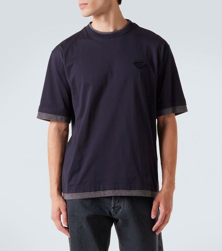 Camiseta de jersey de algodón - Prada - Modalova