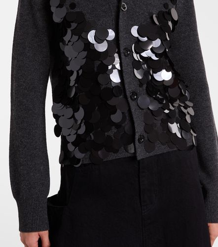 Sacai Sequined wool cardigan - Sacai - Modalova