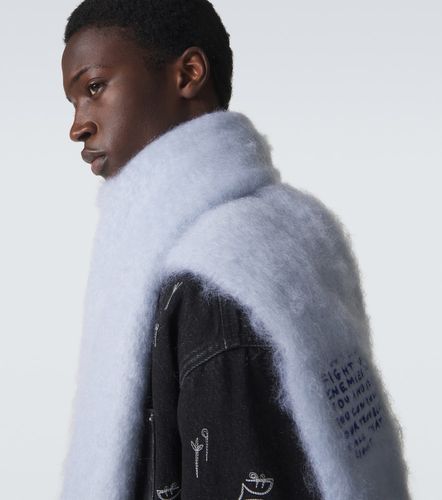 Bufanda de mohair y lana bordada - Loewe - Modalova
