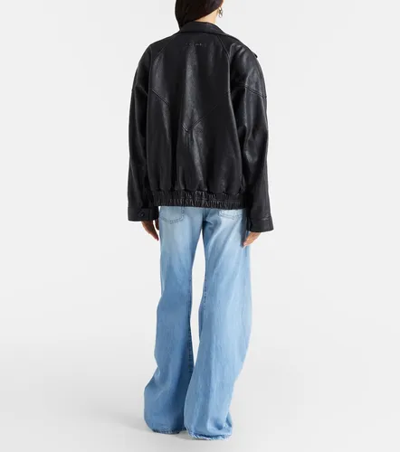 F distressed wide-leg jeans - Acne Studios - Modalova