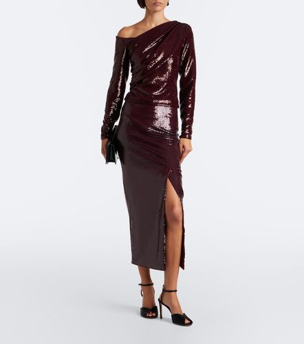 Draped sequined asymmetric top - Roland Mouret - Modalova