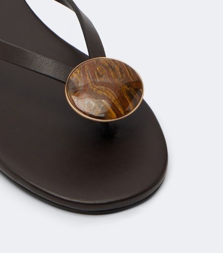 Aura Quartz leather thong sandals - Christopher Esber - Modalova