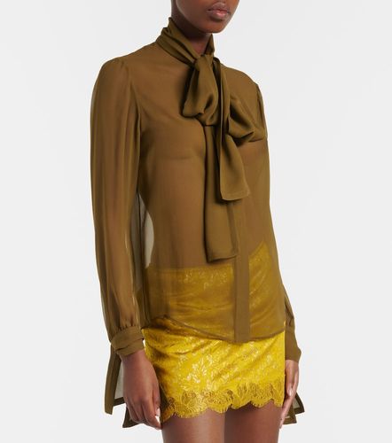 Schluppenbluse aus Seide - Saint Laurent - Modalova