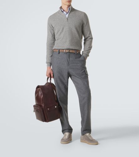 Cashmere half-zip sweater - Brunello Cucinelli - Modalova