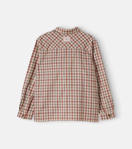 Camisa Marceau de popelín de algodón a cuadros - Bonpoint - Modalova