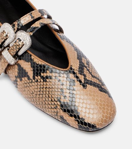 Classic Claudia leather Mary Jane flats - Le Monde Beryl - Modalova