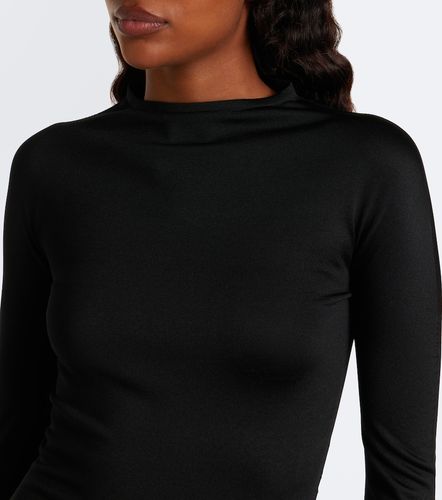Alaïa Bodysuit aus einem Seiden-Jersey-Gemisch - Alaia - Modalova