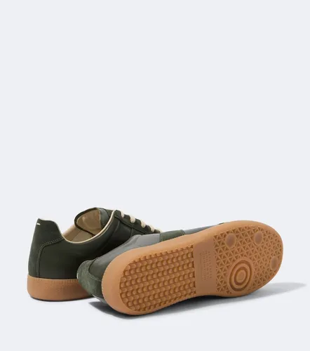Replica leather and suede sneakers - Maison Margiela - Modalova