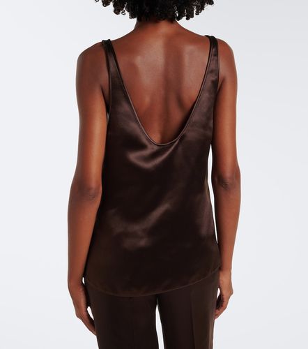 Tom Ford Top de satén de seda - Tom Ford - Modalova