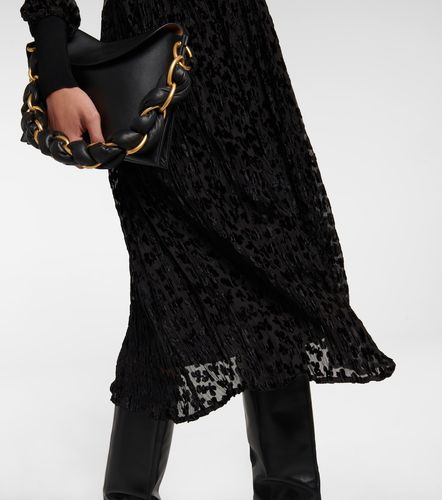 Tory Burch Midikleid aus Devoré - Tory Burch - Modalova