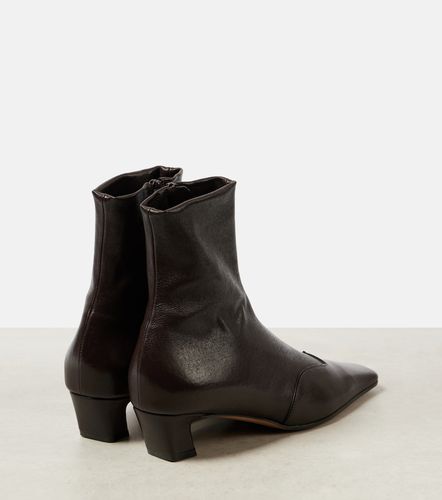 Khaite Nevada leather ankle boots - Khaite - Modalova