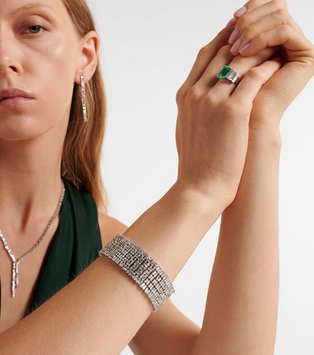 Pulsera de oro blanco de 18 ct con diamantes - Suzanne Kalan - Modalova