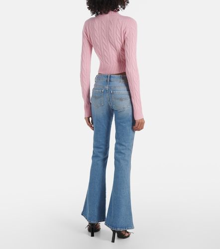 Cropped-Pullover aus Wolle und Kaschmir - Blumarine - Modalova