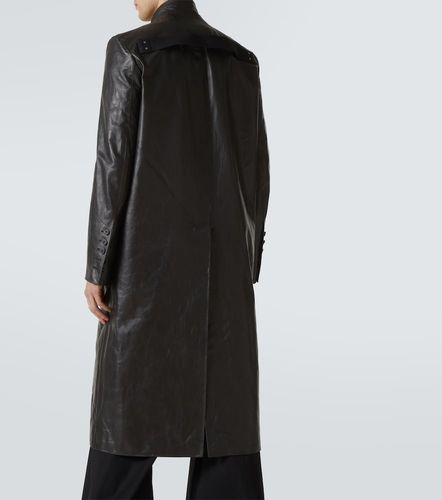 Rick Owens Leather coat - Rick Owens - Modalova
