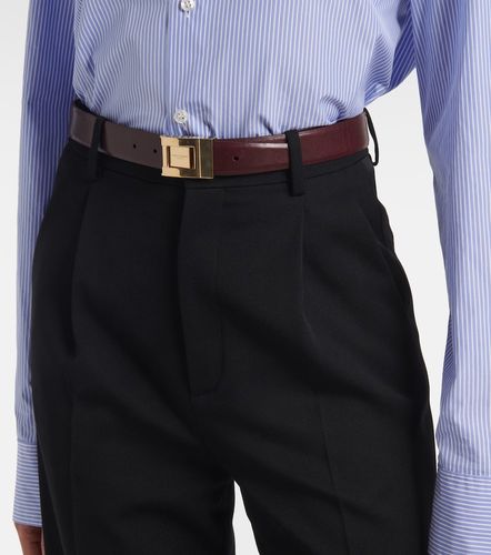 Cinturón La 76 de piel - Saint Laurent - Modalova