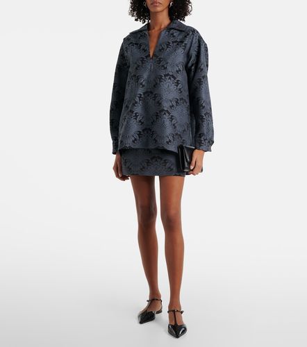 Pomezia wool-blend jacquard miniskirt - Max Mara - Modalova