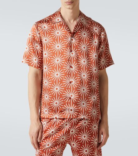 Camisa bowling Roberto de seda estampada - Frescobol Carioca - Modalova