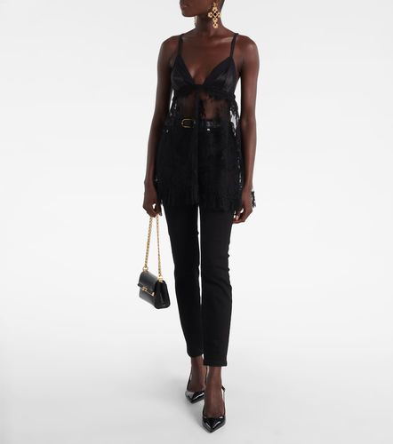 Dolce&Gabbana Top in pizzo - Dolce&Gabbana - Modalova