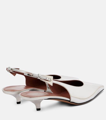 Pumps slingback Jessica in pelle a specchio - Paris Texas - Modalova