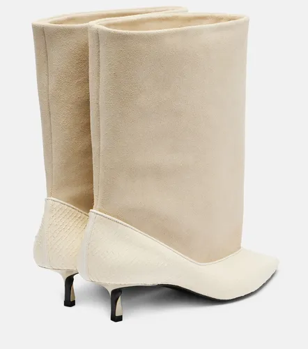 Tourni leather and suede ankle boots - Jacquemus - Modalova