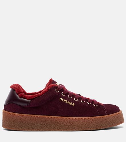 Lucerne shearling-lined suede sneakers - Bogner - Modalova