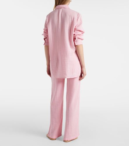 Pantaloni Krissy in cotone a gamba larga - Melissa Odabash - Modalova