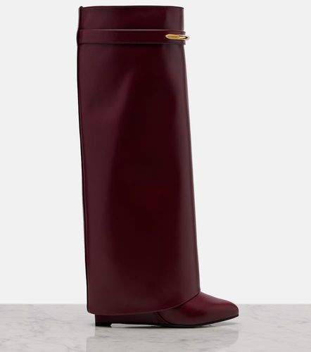 Shark 95 leather knee-high boots - Givenchy - Modalova