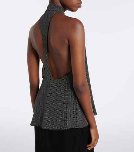 Top de crepé de china de seda con lunares - Tom Ford - Modalova