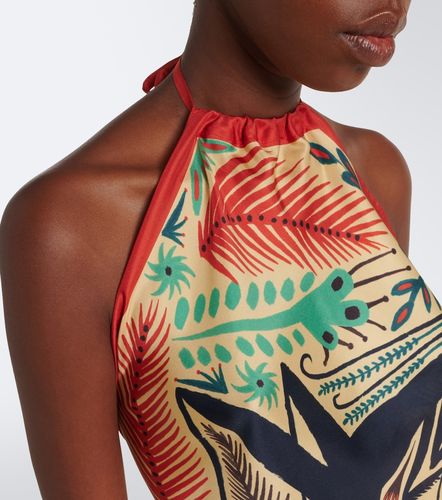 Etro Top de seda estampado - Etro - Modalova