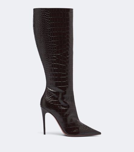 Botas altas Vera de piel grabada - Paris Texas - Modalova