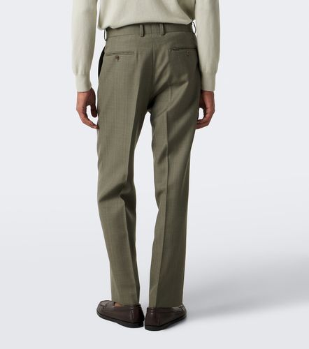 Chalk stripe wool straight pants - Auralee - Modalova