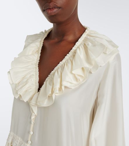 Ganni Bluse mit Spitze - Ganni - Modalova