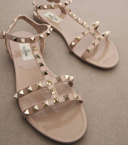 Rockstud PVC sandals - Valentino Garavani - Modalova