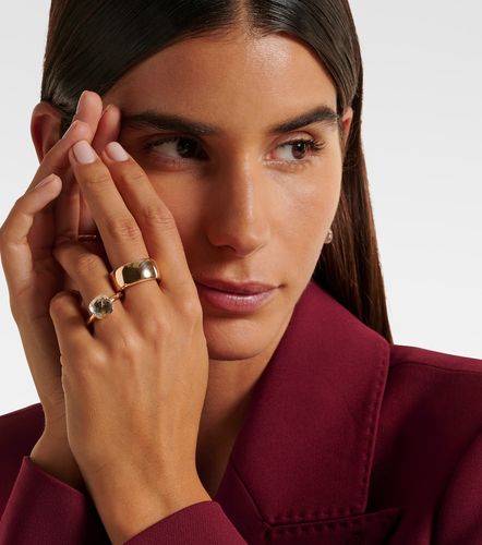 Nudo 18kt gold ring with topaz - Pomellato - Modalova