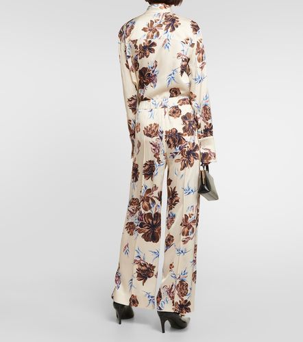 Pantaloni a gamba larga con stampa - Jil Sander - Modalova