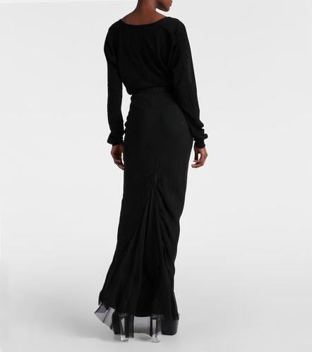 Rick Owens Silk maxi skirt - Rick Owens - Modalova
