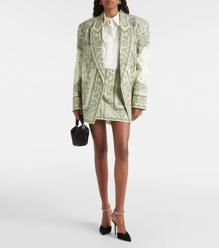 Blazer Matchmaker de lino estampado - Zimmermann - Modalova