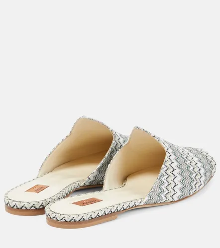 Missoni Zig Zag canvas mules - Missoni - Modalova