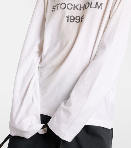 Camiseta oversized en mezcla de algodón - Acne Studios - Modalova