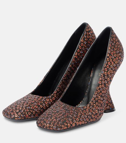 Jacquard wedge pumps - Dries Van Noten - Modalova