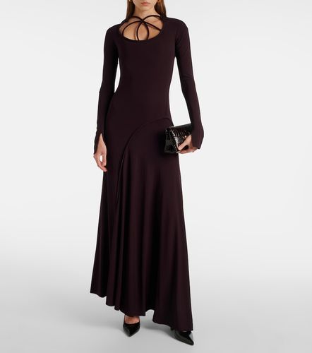 Asymmetric jersey gown - Victoria Beckham - Modalova