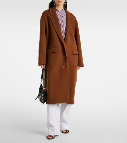 Efezia wool, cashmere and silk coat - Isabel Marant - Modalova