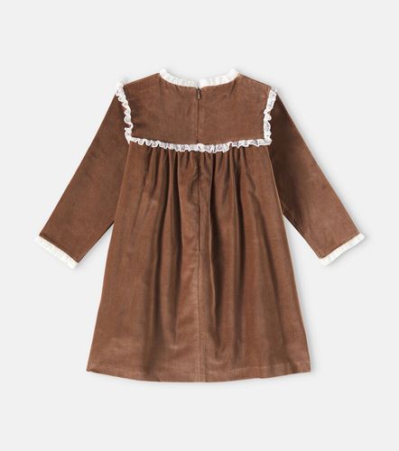 Vestido Carolina de terciopelo de algodón - La Coqueta - Modalova