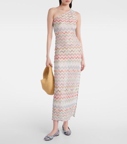 Abito lungo in crochet a zig zag - Missoni - Modalova