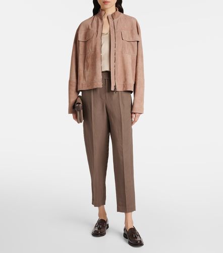 Mid-rise straight pants - Brunello Cucinelli - Modalova