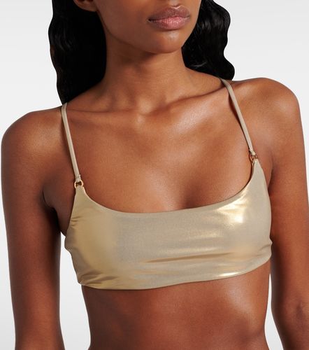 Jade Swim Hinge metallic bikini top - Jade Swim - Modalova