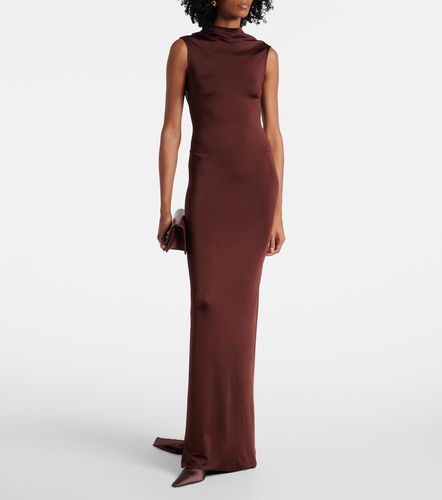 Victoria Beckham Draped jersey gown - Victoria Beckham - Modalova