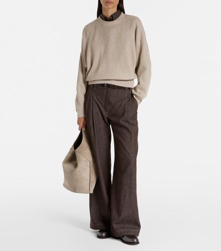 Pullover aus Rippstrick - Brunello Cucinelli - Modalova