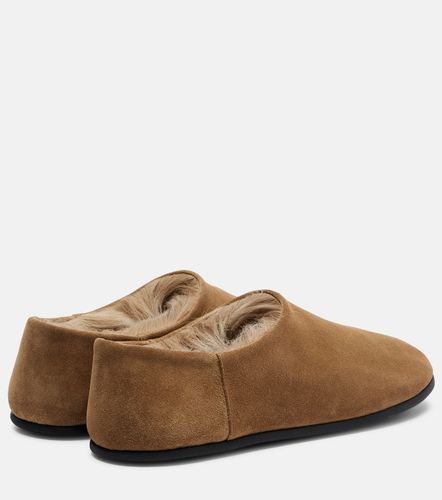 Slip-Ons Big Bootie aus Veloursleder mit Shearling - Christen - Modalova