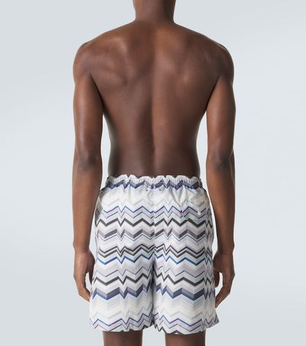 Missoni Zigzag swim trunks - Missoni - Modalova